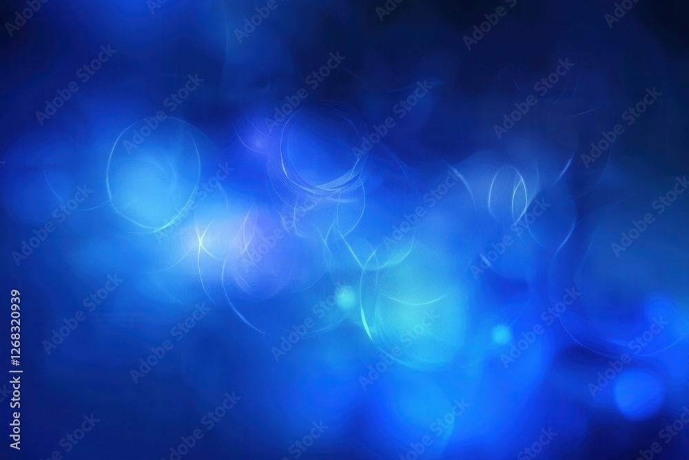 Wall mural soft blue abstract background with texture and light effects
