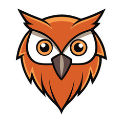 A bold, wild owl head hipster logo with sharp details, stylish glasses, and a modern, edgy look. Perfect for brands seeking a mix of wisdom, mystery, and trendiness.