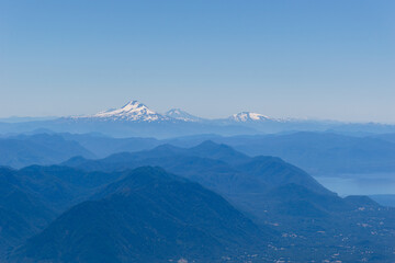 Fototapeta premium Clear View from Villarrica Volcano