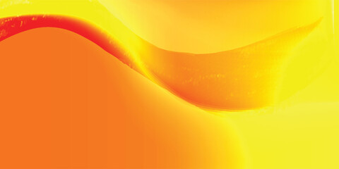 Pastel orange wavy blur texture. Abstract hologram liquid gradient background 3d rendering
