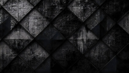 Obraz premium Extra Dark Background (Website Head) 3D Rendering