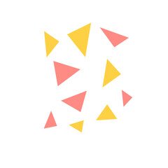 colorful triangle pattern background