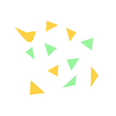 colorful triangle pattern background