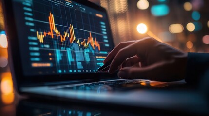 actively adjusting a Gantt chart, prioritizing business tasks and updating the project schedule on a laptop screen.