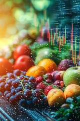 Harvesting fresh fruits and market trends local farm food photography vibrant environment close-up nutrition insight