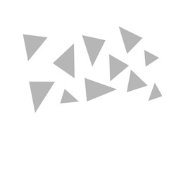 geometric triangle fraction pattern