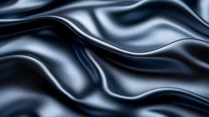 Fototapeta premium beautiful, flowing liquid texture resembling soft metal, creating an abstract, modern design with a natural, organic feel. Perfect for symbolizing transformation, fluidity, and innovation