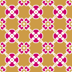 pattern batik flower damask ethnic boho ikat texture tribal geometric background