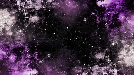 Obraz premium Ethereal Cosmic Nebula Field with Glittering Stars and Deep Space Clouds Background Scenery