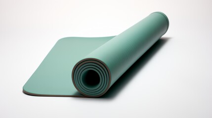 A long, extended yoga mat, straight and sleek, emphasizing its length.