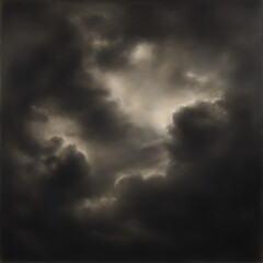 Obraz premium Ethereal Visions of Celestial Sky A Symphony of Dramatic Cloudscapes and Light in the Heavens Above