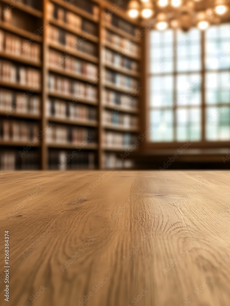 Aufkleber a polished wooden surface captured in sharp focus, ideal for design and decor projects.
