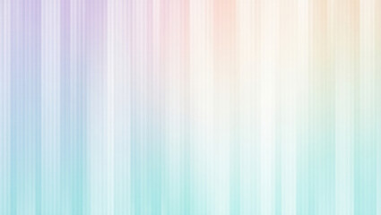 Seamless trendy iridescent rainbow corrugated ribbed glass background texture. Soft pastel holographic frosted window refraction pattern. 