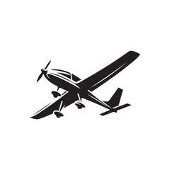 Glider silhouette design Vector (7).eps