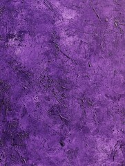 A purple-colored background with a textured surface, featuring many small splashes of paint. The texture is dense and has visible brush strokes, giving it an artistic feel.