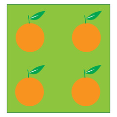 orange vector logo icon