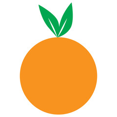 orange vector logo icon