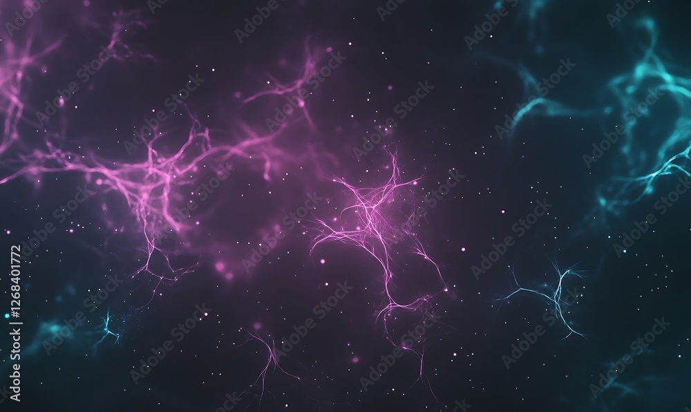 Poster a captivating ai-generated digital background showcasing mesmerizing neural patterns.