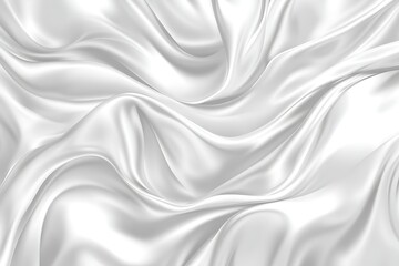 Fototapeta premium Silver silk fabric background