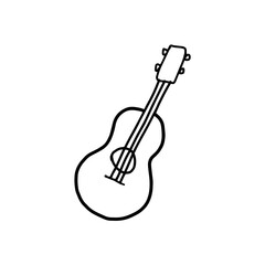 acoustic guitar vector