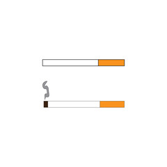 cigarette vector icon design image