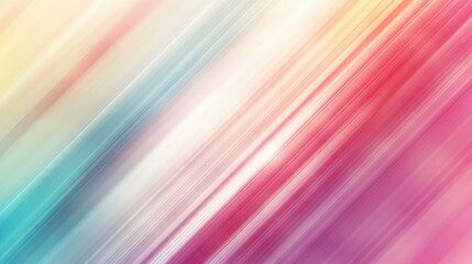 Soft Gradient Abstract Background with Flowing Lines in Vibrant Pastel Colors Representing Calm and Creative Energy for Visual Media Use