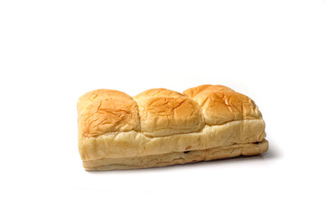Roti sobek or torn bread with various fillings, perfect for breakfast. isolated on white background