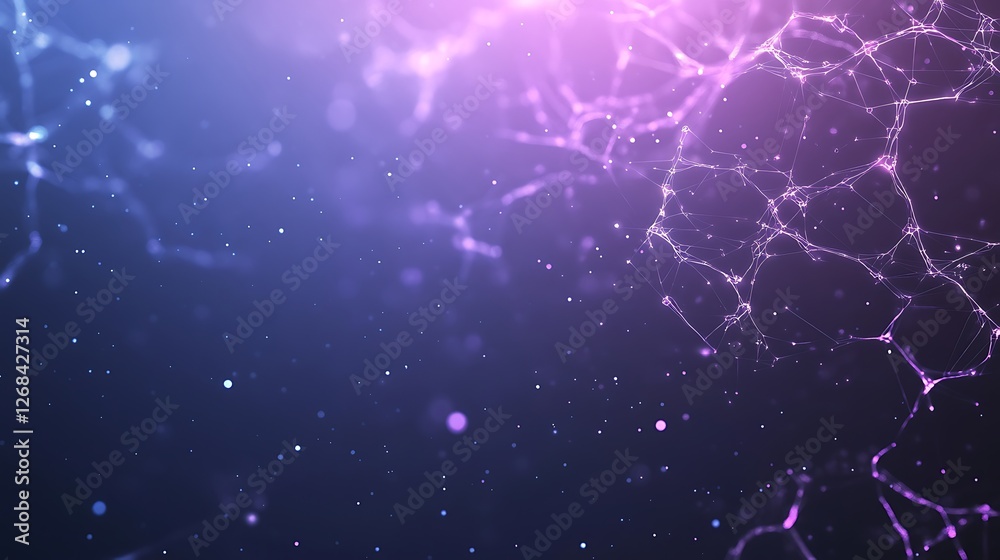 Poster futuristic digital background featuring intricate designs ideal for modern art and technology themes