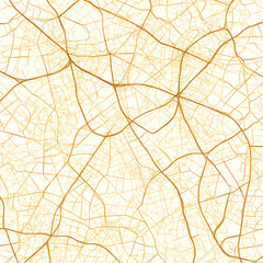 Networked Infrastructure Urban Layout High Density Connectivity Golden Hues Topology Visualisation