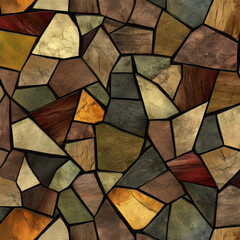 abstract background made of colorful stones