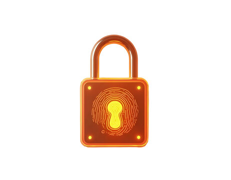 recommend clip art: Biometric Security: Fingerprint Lock