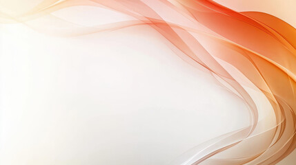 Obraz premium Soft fluid organic shapes in muted pastel tones create calming background