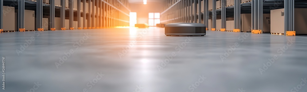 Poster a modern logistics hub concept photo showcasing advanced infrastructure and technology in the logist