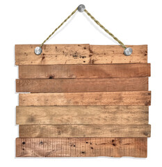 Bois de palette suspendu