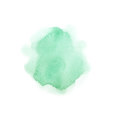 a green watercolor.