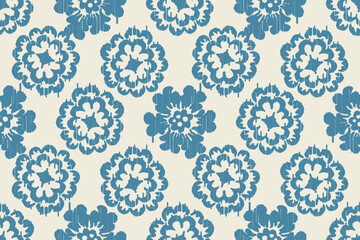 Motifs African boho paisley Floral embroidery Ikat pattern border. Ethnic ikat floral Ethnic Indian Pattern Ikat pattern Ethnic Pattern.Border indian floral Aztec embroidery border seamless patterns.