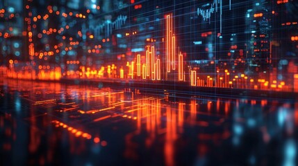 Dynamic Visualization of Commodity Price Fluctuations in a Digital Financial Market Environment