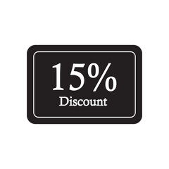 image of discount writing logo vector design icon, this image can be used for making logos, banners and others