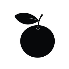 Camu Camu Silhouette Vector Art | Black and White Fruit Illustration