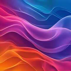 Fototapeta premium Abstract background with waves | Modern Abstract background with lines | Colorful Wavy background | HD Wallpaper