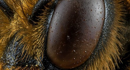 close up of a brown moth