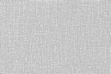 Mixed fabric background. Mottled canvas texture. Vector monochrome illustration