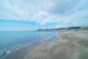 海に浮かぶ原岡桟橋