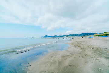 海に浮かぶ原岡桟橋