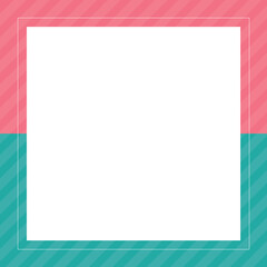 シンプルでおしゃれな正方形のフレーム