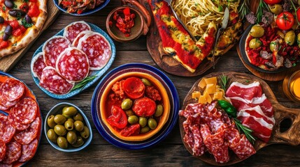 Italian Food Spread