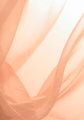 薄ピンクの布を透かして見た背景画