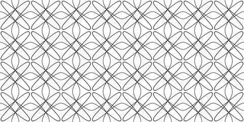 Seamless Geometric Line Pattern