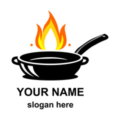 Flaming Wok Logo