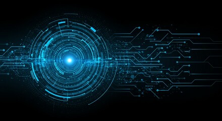 Obraz premium Abstract technology and engineering background 